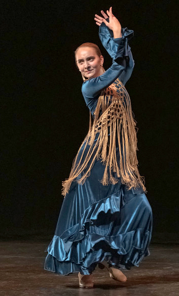 Photo by Betty Hum. Brooke Merwin at Scottsdale Center for the Performing Arts. October 18, 2020.